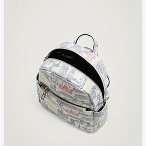 Parfois Backpack Bag NEW Roller Bag Attachable European City Chic Summer London